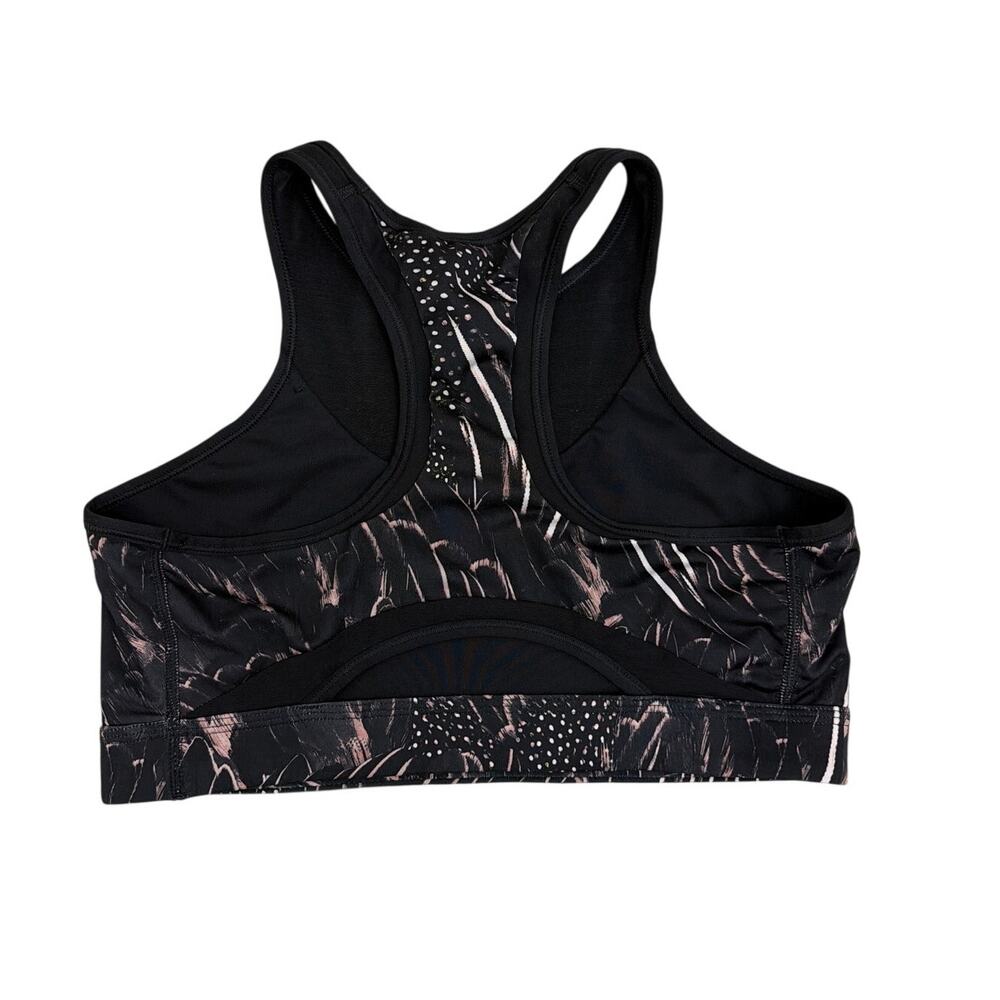 Nike Black & Blush Printed Racerback Sports Bra - Picture 2 of 3